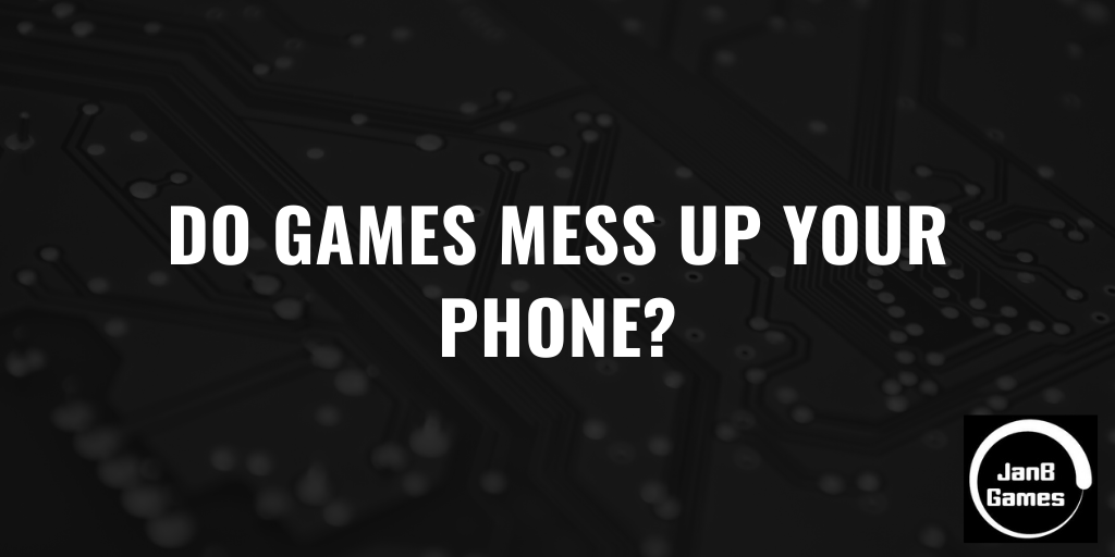 Apakah game mengacaukan ponsel Anda?